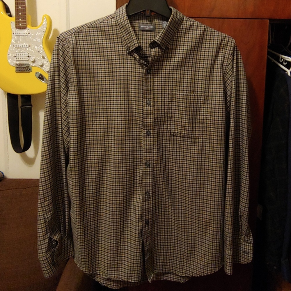 Van Heusen Flex flannel shirt